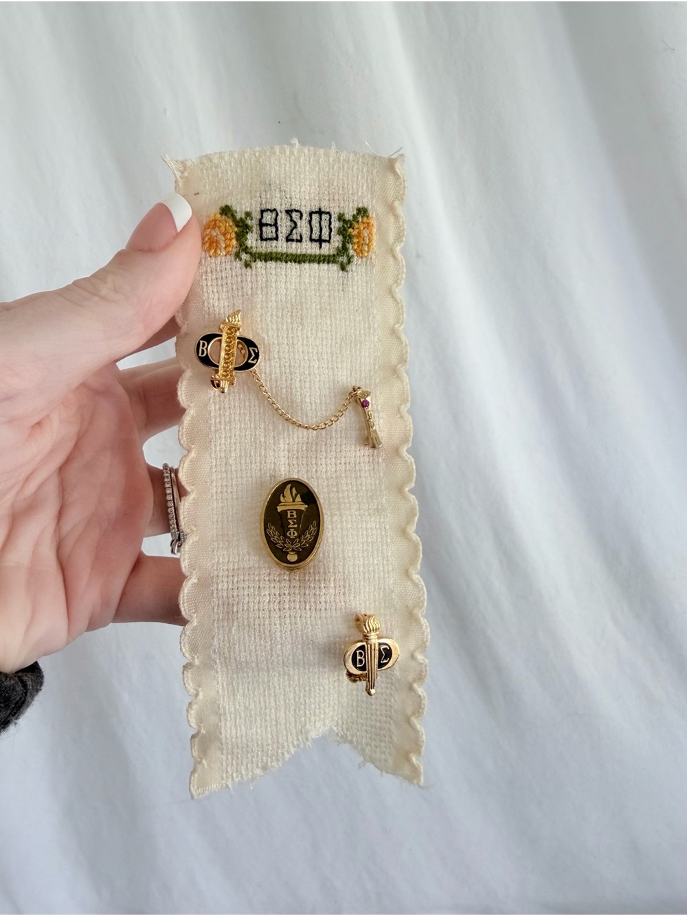 Vintage Beta Sigma Phi Sorority Pin Collection